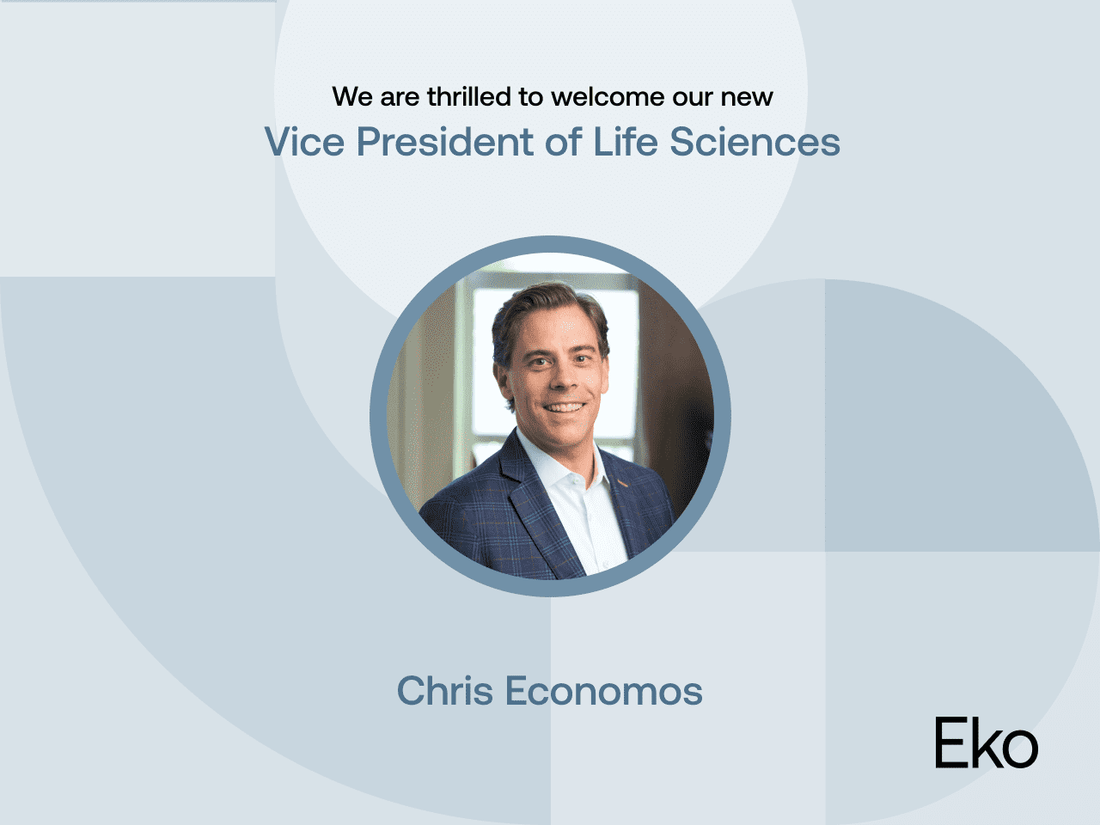 Eko Welcomes Chris Economos as Vice President of Life Sciences