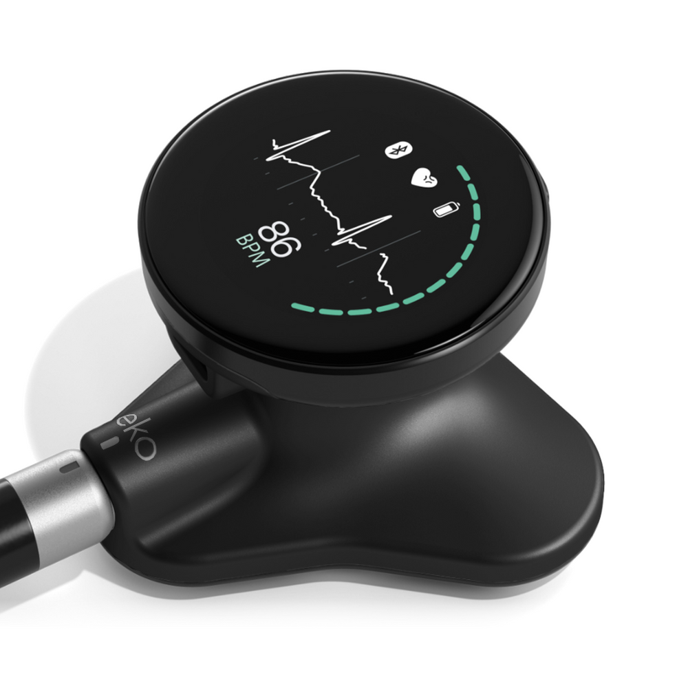 CORE 500™ Digital Stethoscope Black Silver
