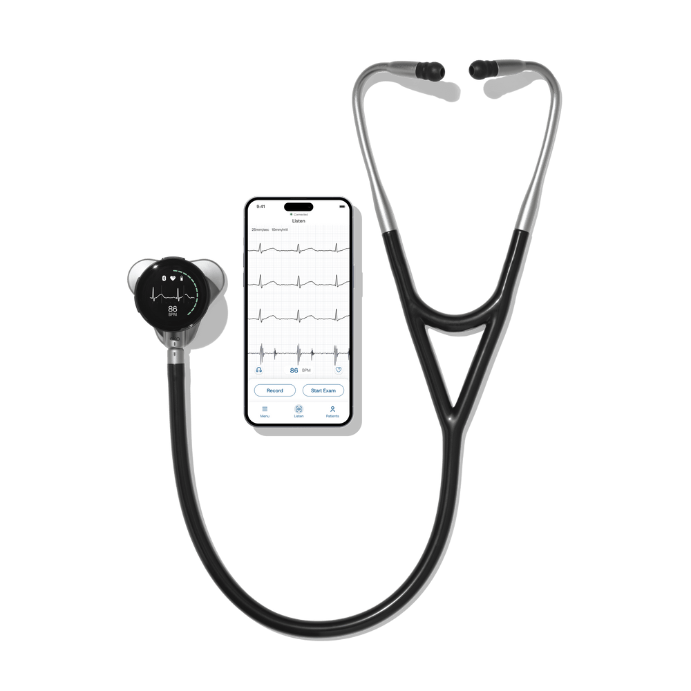 Smart blood pressure monitor with ECG & digital stethoscope - BPM Core