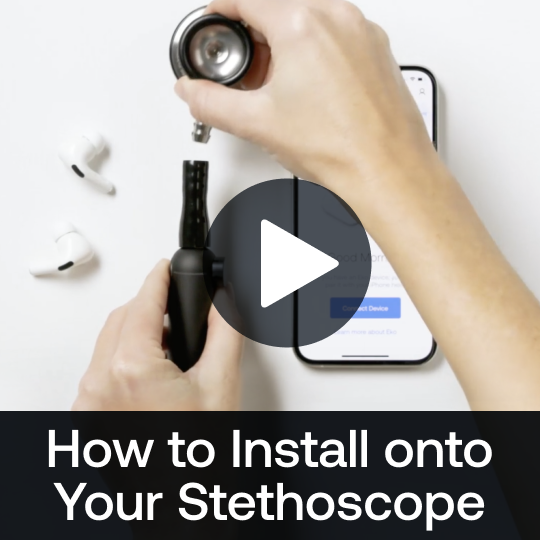 Eko Health CORE™ Digital Attachment Stethoscope Amplifier